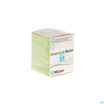 Omeprazol viatris 20mg caps 14