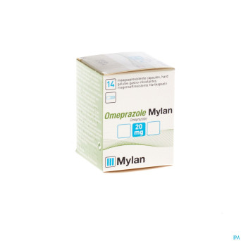 Omeprazol viatris 20mg caps 14