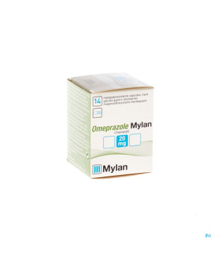 Omeprazol viatris 20mg caps 14