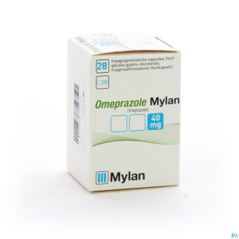 Omeprazol viatris 40mg caps 28