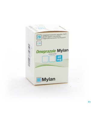Omeprazol viatris 40mg caps 28