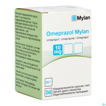 Omeprazol viatris 10mg caps 56