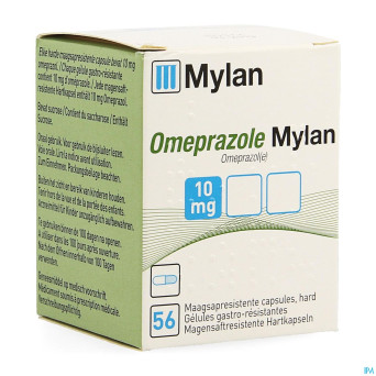 Omeprazol viatris 10mg caps 56