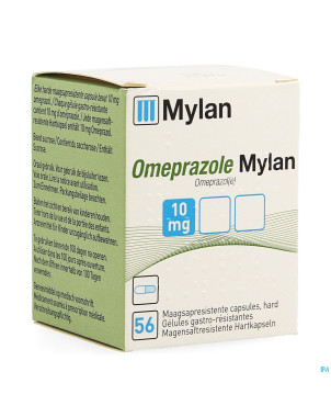 Omeprazol viatris 10mg caps 56