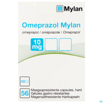 Omeprazol viatris 10mg caps 56
