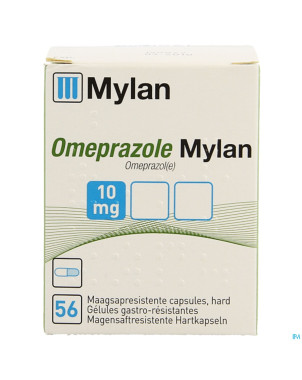 Omeprazol viatris 10mg caps 56