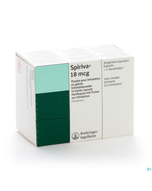 Spiriva caps. 30 x 18 mcg + handihaler