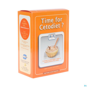 Cetodiet flocons avoine pomme-cannelle   sachet  5