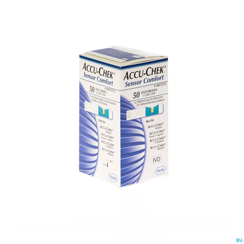 Accu chek sensor comfort glucose    50 4927273192