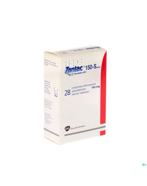 Zantac 150 comp sol  28 x 150 mg