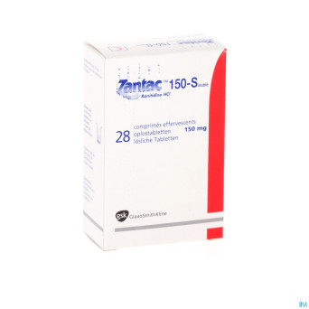 Zantac 150 comp sol  28 x 150 mg