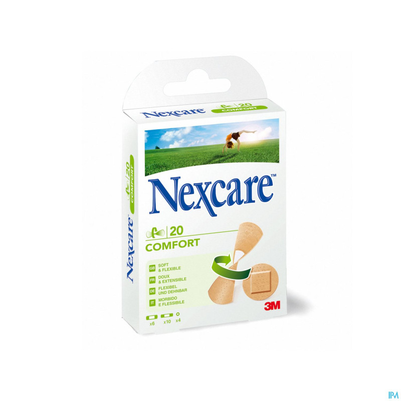 Nexcare 3m comfort strips    20 n1120asw