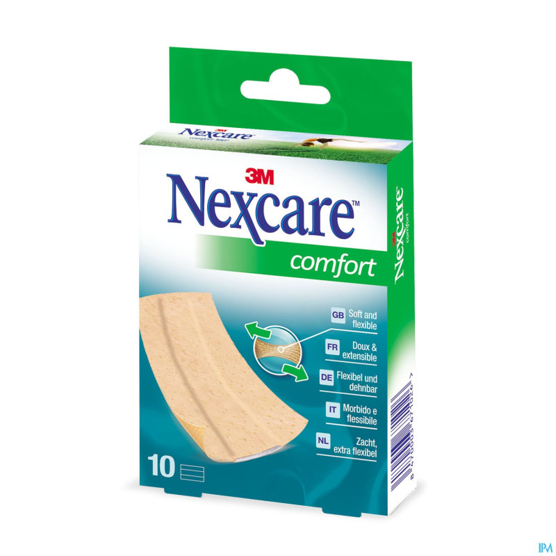 Nexcare 3m comfort strips 10cm    10 n1170b