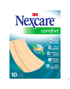 Nexcare 3m comfort strips 10cm    10 n1170b