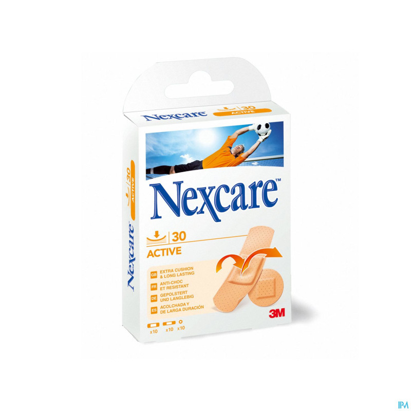 Nexcare 3m active strips    30 n1030a