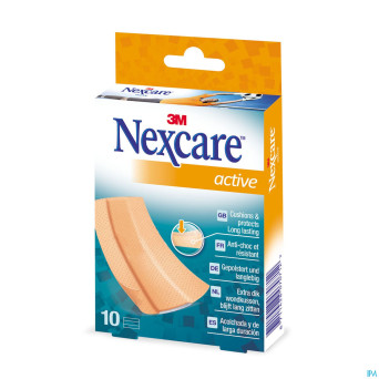 Nexcare 3m active strips 10cm    10 n1070b