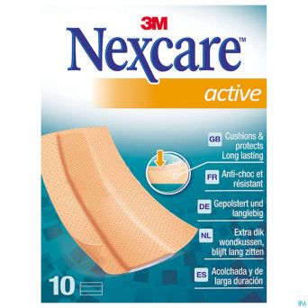 Nexcare 3m active strips 10cm    10 n1070b