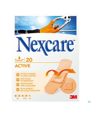 Nexcare 3m active strips    20 n1020e