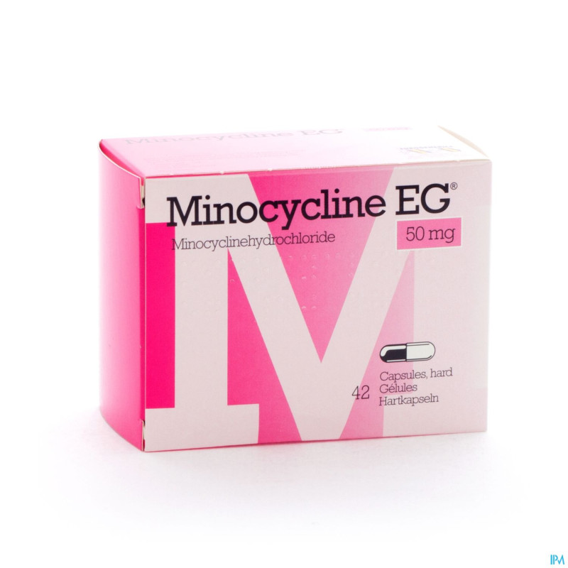 Minocycline eg  50 mg caps 42
