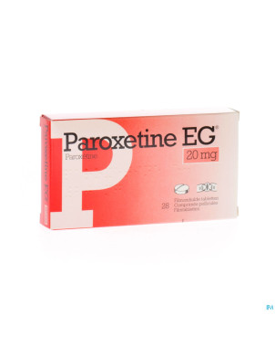 Paroxetine eg    comp pell 28x20mg blister