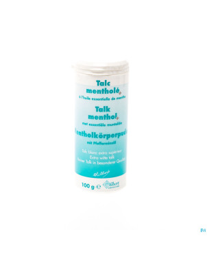 Gilbert talc menthole 2% pdr blanche poudreur 100g