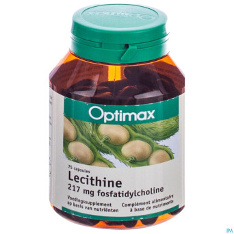 Lecithine 2000 softgel    caps  75 optimax