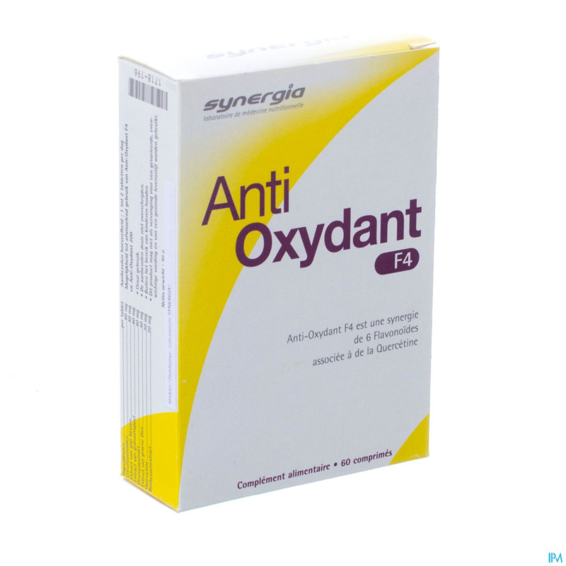 Anti oxydant f4 anti age    comp 60