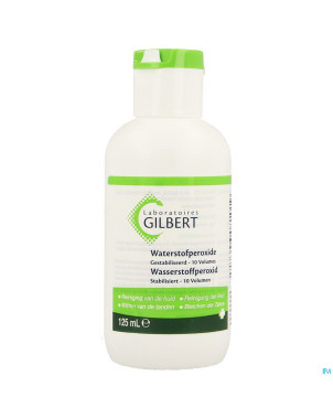 Gilbert eau oxygenee stabilisee 10 volumes 125ml