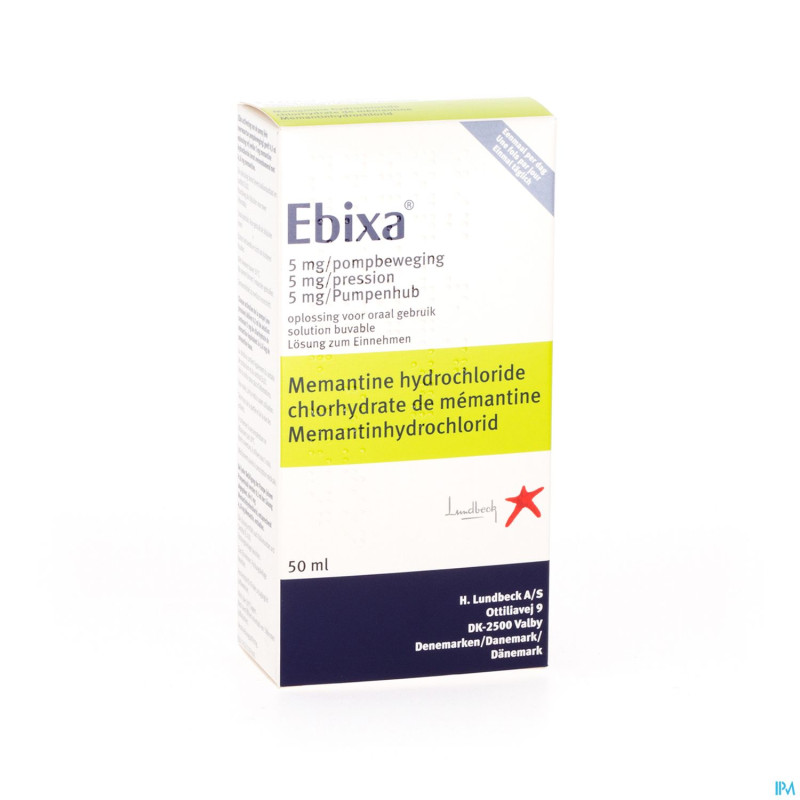 Ebixa 10mg/g gutt sol or  50 g