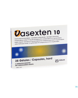 Vasexten caps blist 28 x 10 mg