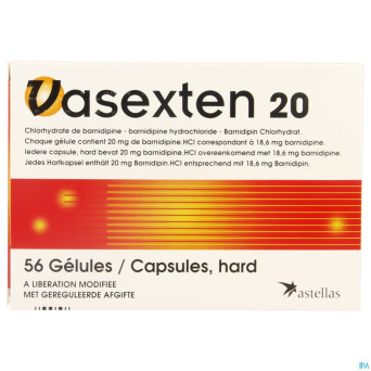 Vasexten caps blist 56 x 20 mg