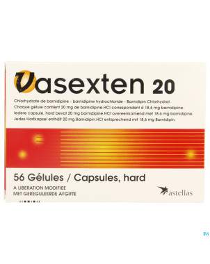 Vasexten caps blist 56 x 20 mg