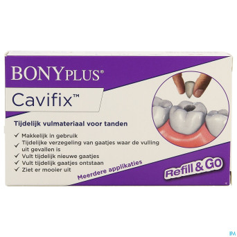 Bonyplus cavifix obturation dentaire temporaire 7g