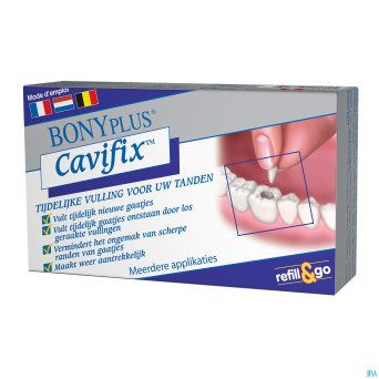 Bonyplus cavifix obturation dentaire temporaire 7g