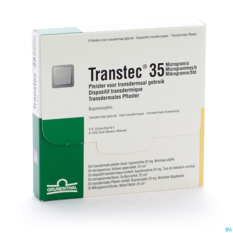 Transtec 35,0mcg/h patch  5