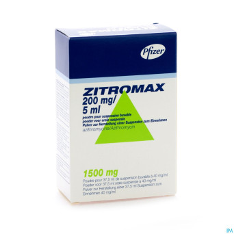 Zitromax susp per os 37,5ml 200mg/5ml