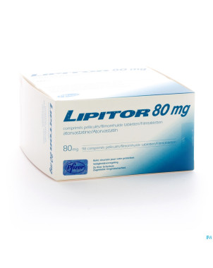 Lipitor 80mg comp 98