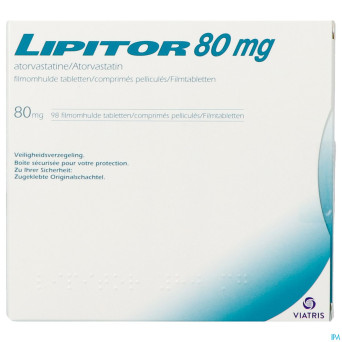 Lipitor 80mg comp 98