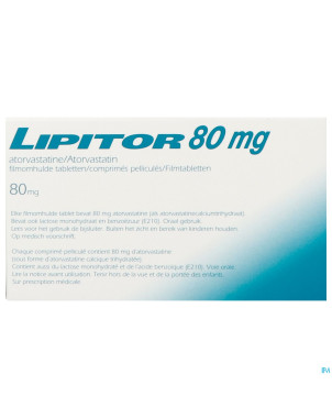 Lipitor 80mg comp 98