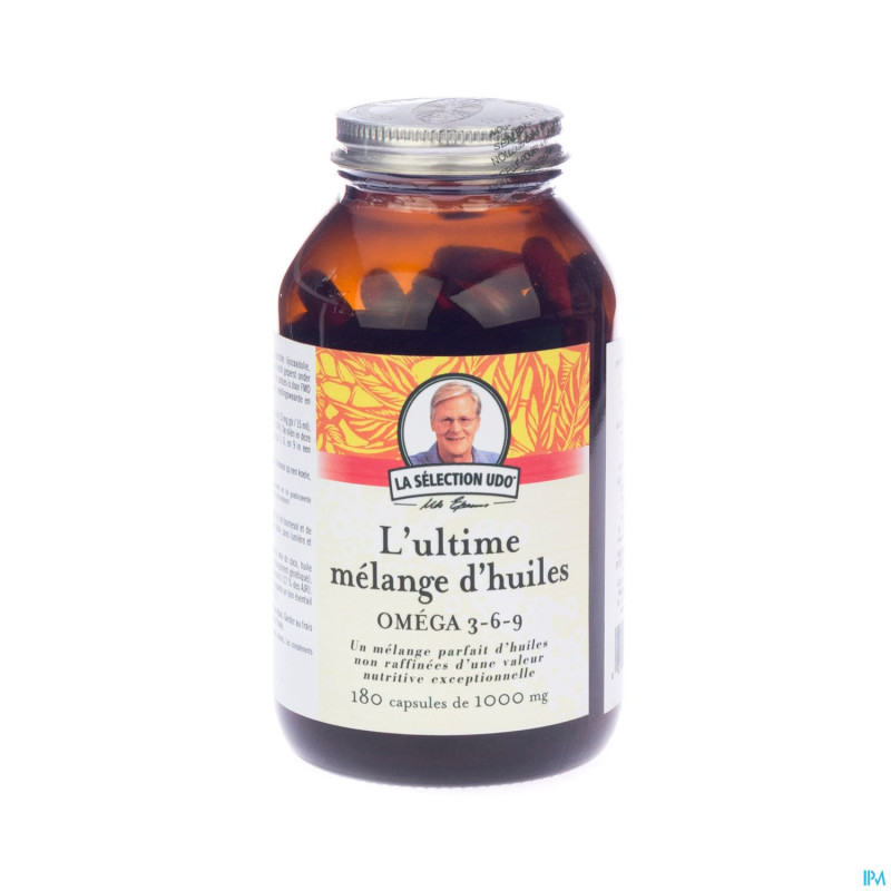 Udo s choice ultimate oil blend    caps 180