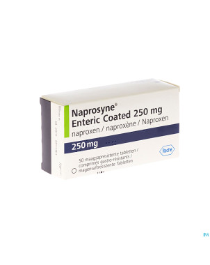 Naprosyne enteric coated comp 50 x 250 mg