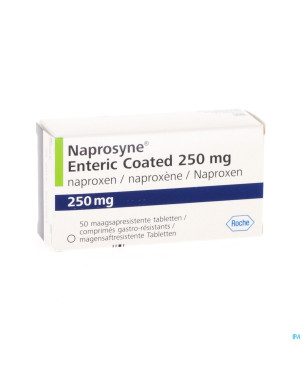 Naprosyne enteric coated comp 50 x 250 mg