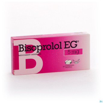 Bisoprolol eg comp 28 x  5 mg