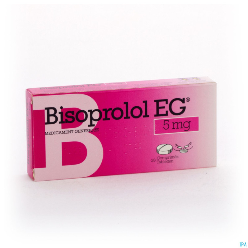Bisoprolol eg comp 28 x  5 mg