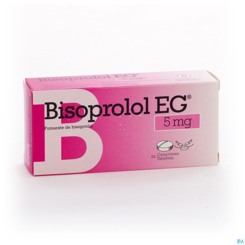 Bisoprolol eg comp 56 x  5 mg