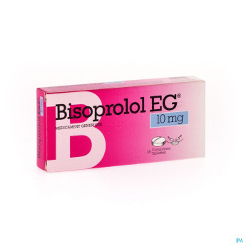 Bisoprolol eg comp 28 x 10 mg