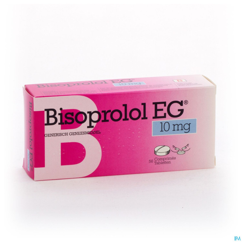 Bisoprolol eg comp 56 x 10 mg