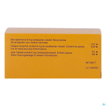 Atacand comp 98 x 8 mg