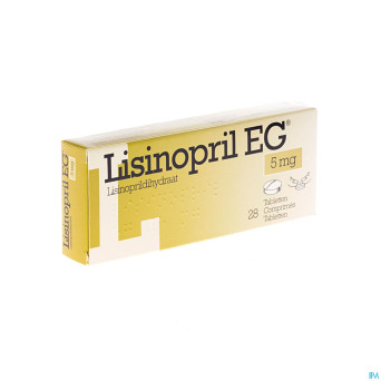 Lisinopril eg    comp 28x5mg