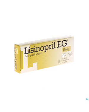 Lisinopril eg    comp 28x5mg